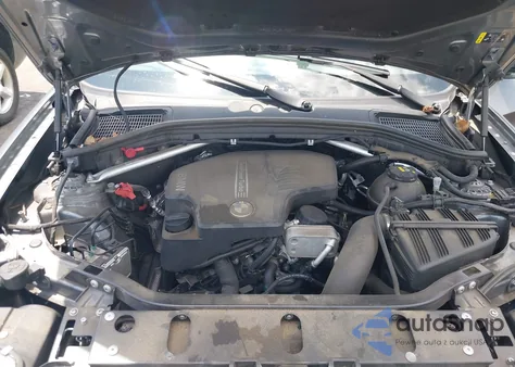 2017 BMW X3 Sdrive28I z USA, uszkodzony, nr VIN 5UXWZ7C33H0X39419